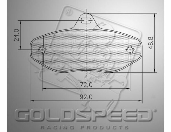 Goldspeed remblok set Type CRG Rental