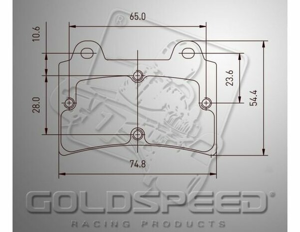 Goldspeed remblok set Arrow