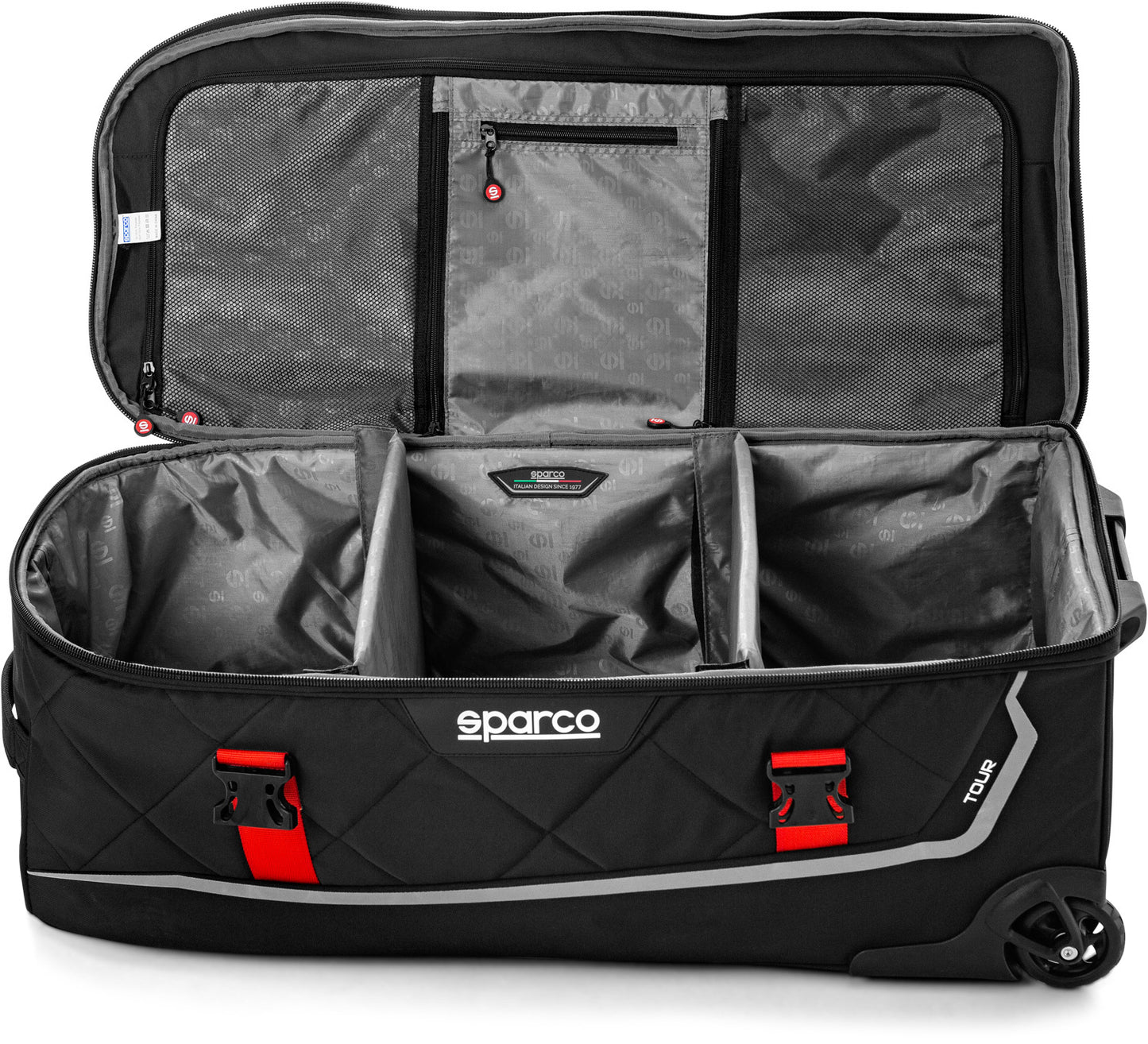 Sparco Reisetasche groß - schwarz/grau