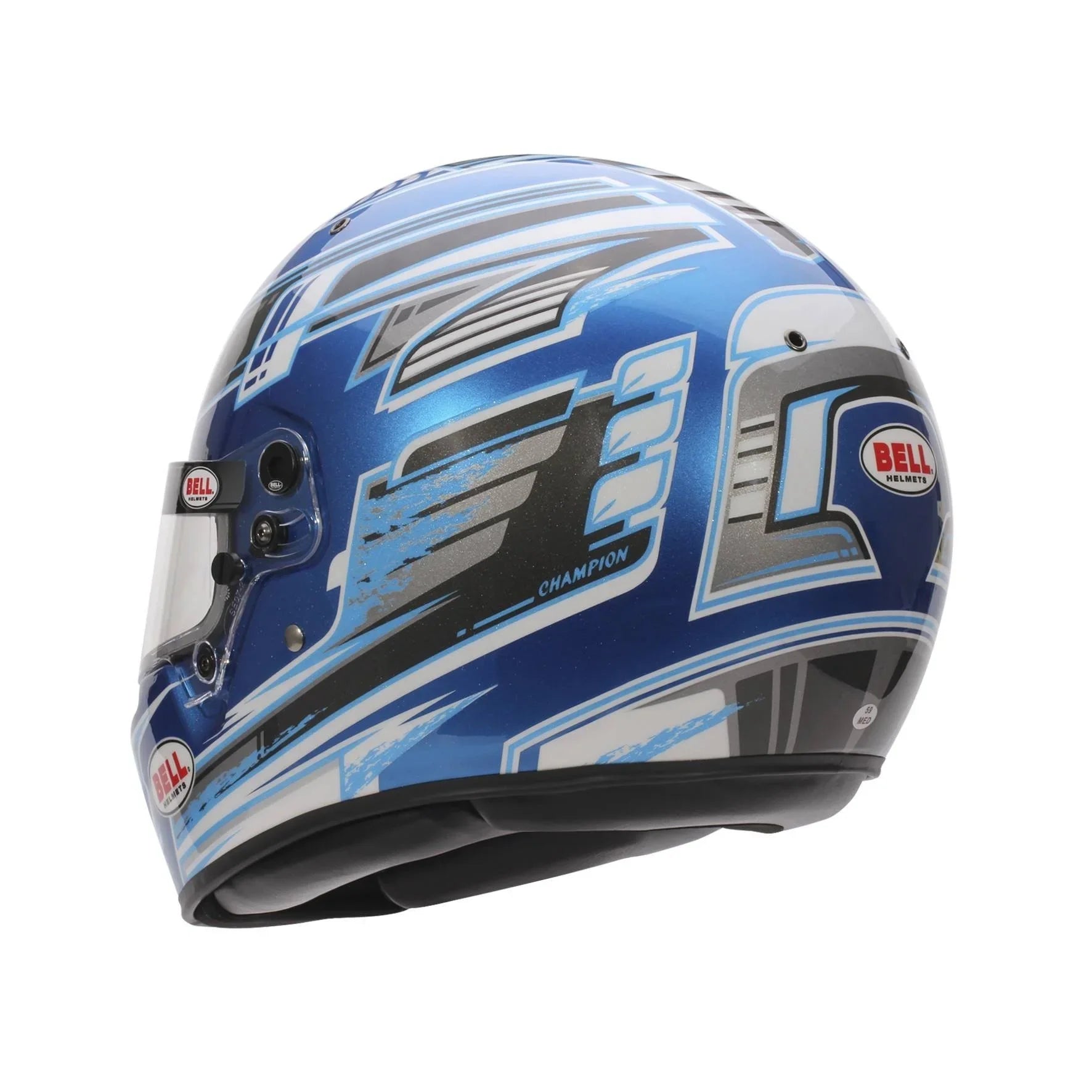 Bell KC7 CMR Champion blauw - KartKings