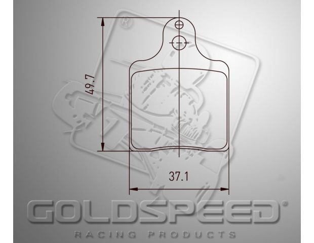 Goldspeed Bremshebelsatz INTREPID EVO-3 TYPE VORNE
