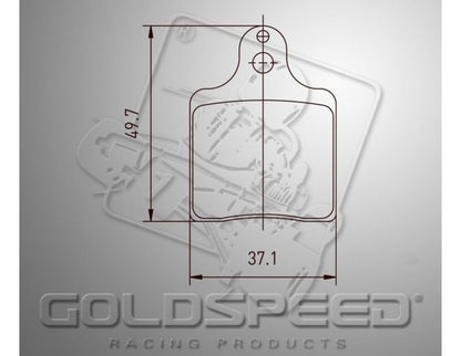Goldspeed Bremshebelsatz INTREPID EVO-3 TYPE VORNE