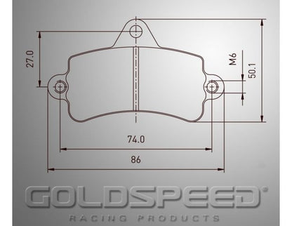 Goldspeed Riemenscheibensatz ZIP LIGHTNING HYDR-TOPKART TYP