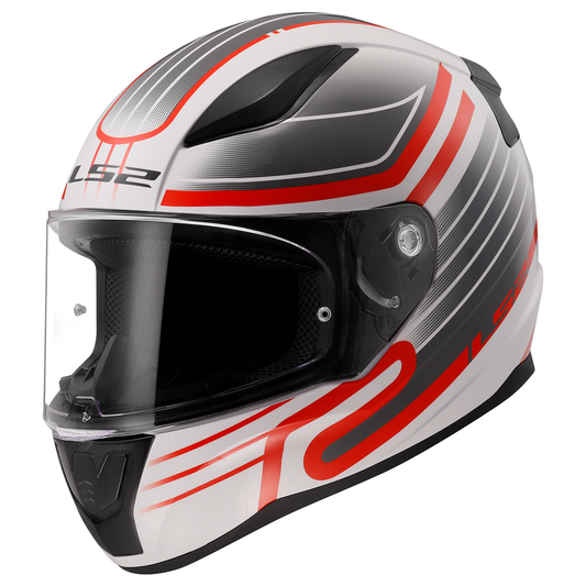LS2 FF353 Rapid II Circuit - Gloss white / red
