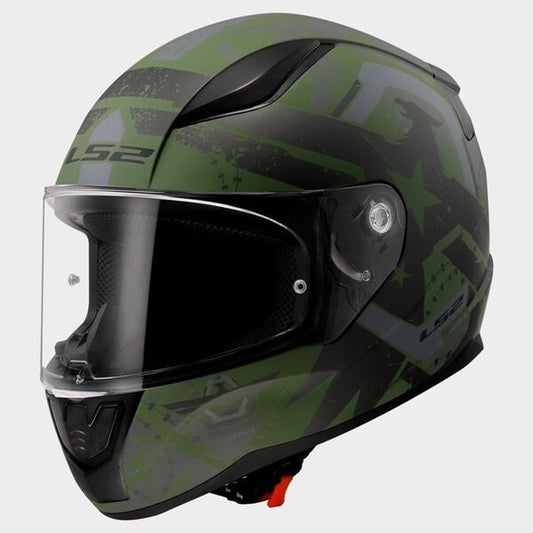 LS2 FF353 Rapid II Thunder Birds Matt Military green