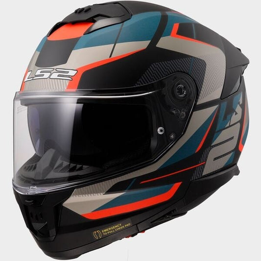 LS2 FF808 Stream II Road matt blue/black