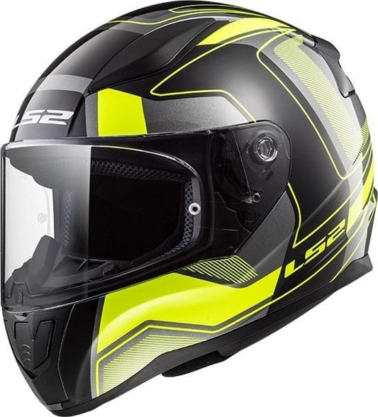 LS2 FF353 Carrera black/fluorescent yellow