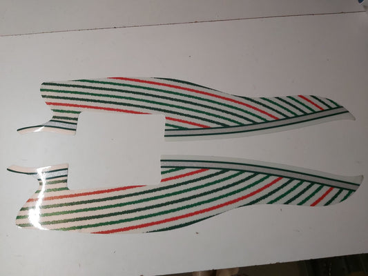 Tony Kart M6 front shield stickers