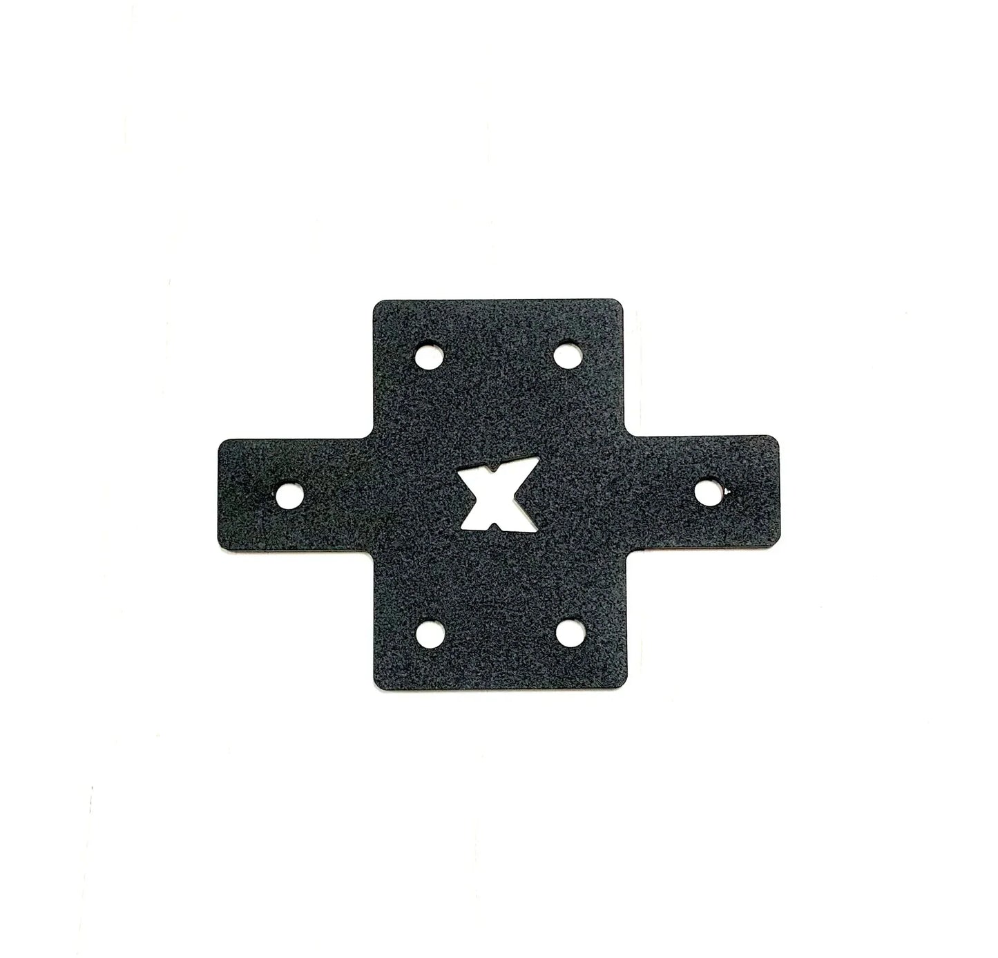 SimXPro 2x Cross - Connector Plate 3mm - 40 - 80 Black - KartKings