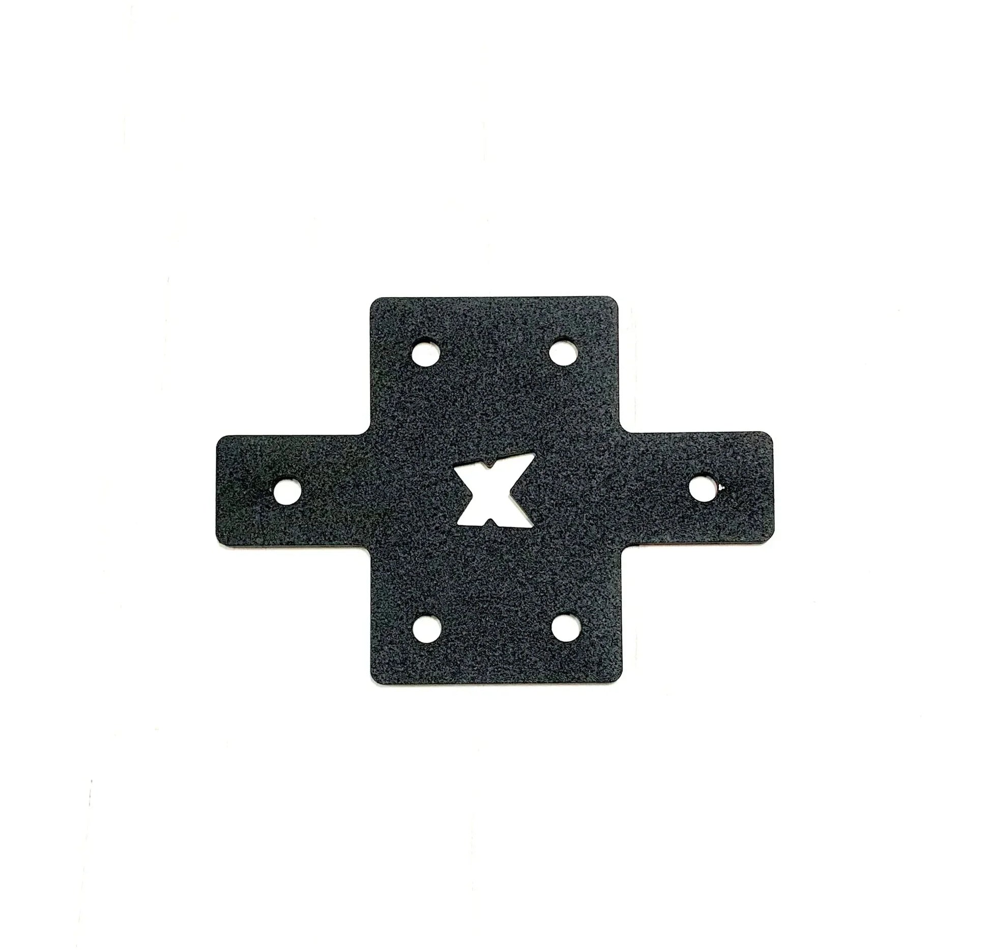 SimXPro 2x Cross - Connector Plate 3mm - 40 - 80 Black - KartKings