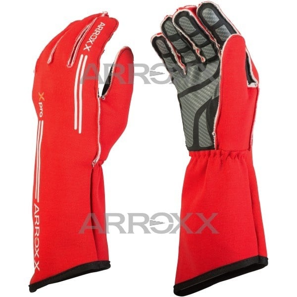 Arroxx Xpro Handschuhe einfarbig rot