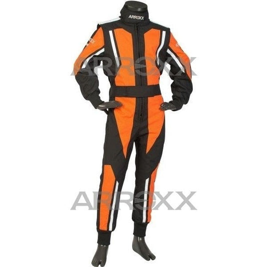 Arroxx Level 2 Overall Schwarz/Orange/Weiß