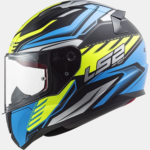 LS2 FF353 Gale black/blue/fluorescent yellow