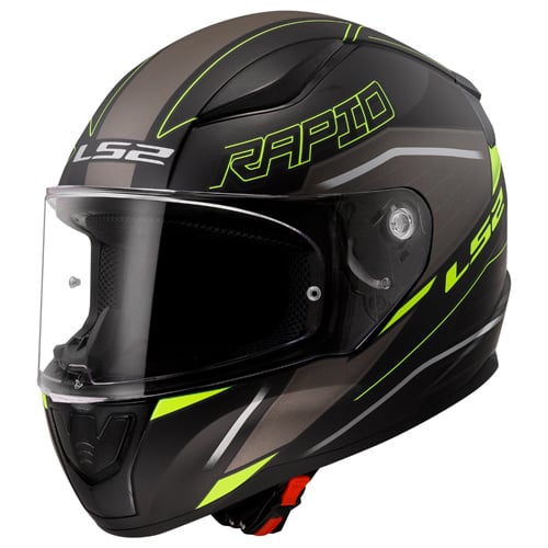 LS2 FF353 Rapid II ROKKU black/fluorescent yellow