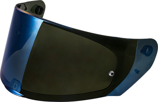 LS2 FF320/FF353/FF800 Mirror Visor Blue