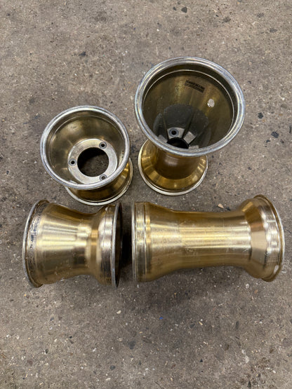Gebruikt gouden velgen 130 / 212mm