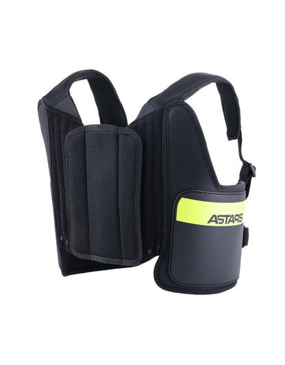 Alpinestars Bionic Rib Protektor Kinder schwarz/fluoreszierend gelb