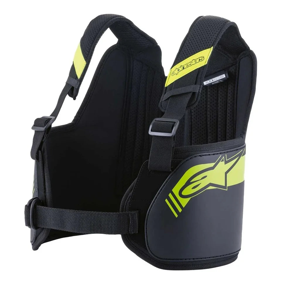 Alpinestars Bionic rib protector zwart/fluor geel - KartKings