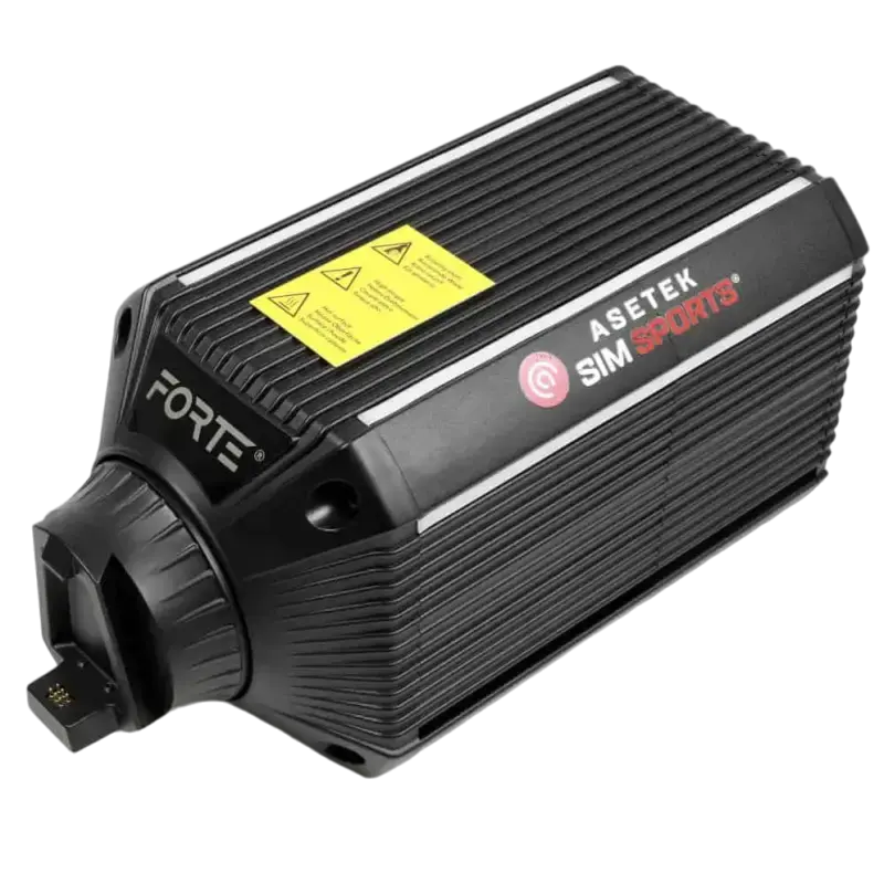 Asetek SimSports® Forte™ 18Nm & Forte Pedals S-Series Bundle