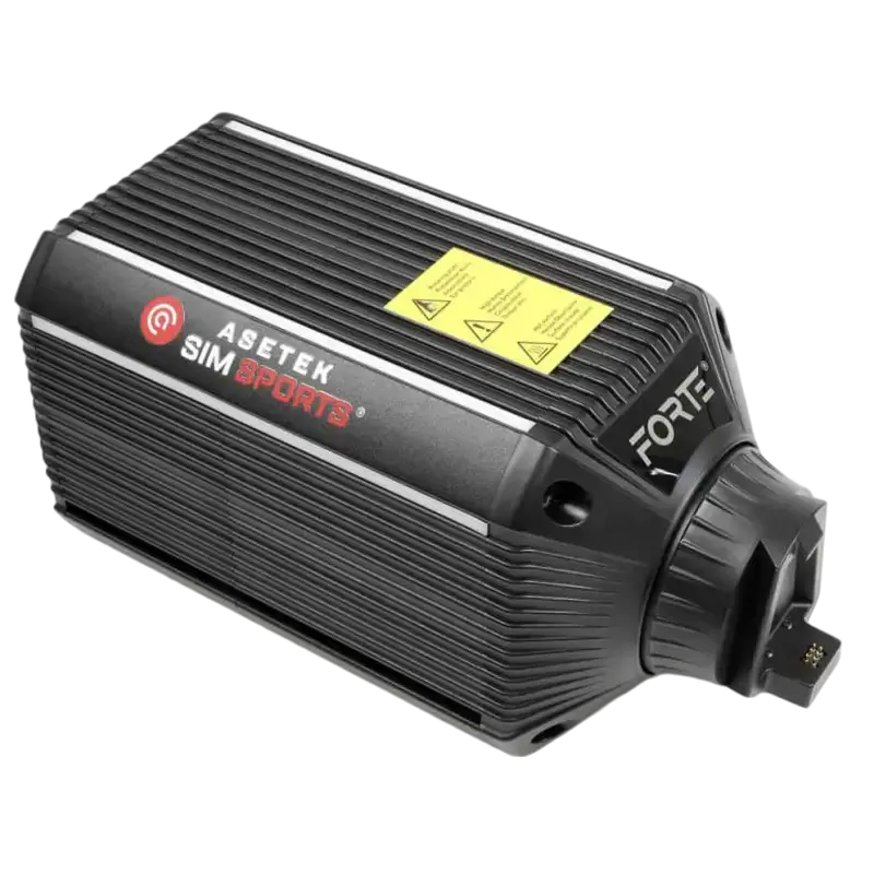 Asetek SimSports® Forte™ 18Nm & Forte Pedals S-Series Bundle