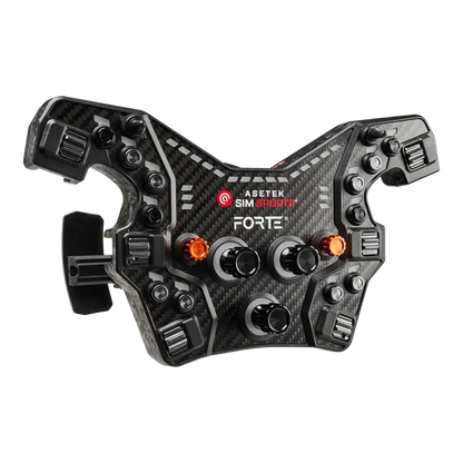 Asetek SimSports - Forte Formula Button Box (Black, Aluminum) - KartKings