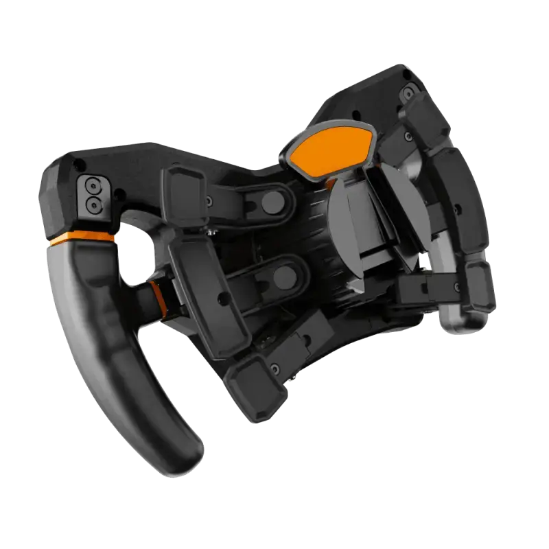 Asetek SimSports Forte Formula Steering Wheel Magnetic Input Paddles - KartKings
