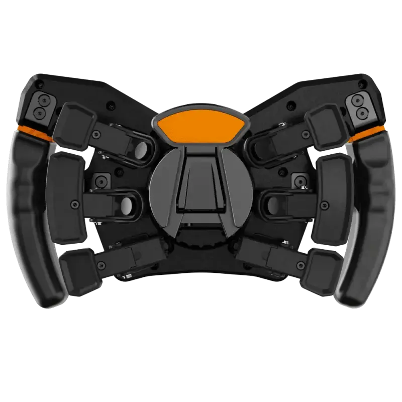 Asetek SimSports Forte Formula Steering Wheel Magnetic Input Paddles - KartKings