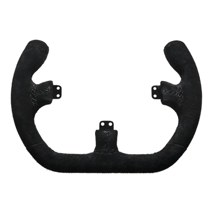 Asetek SimSports Open D Black Suede Rim