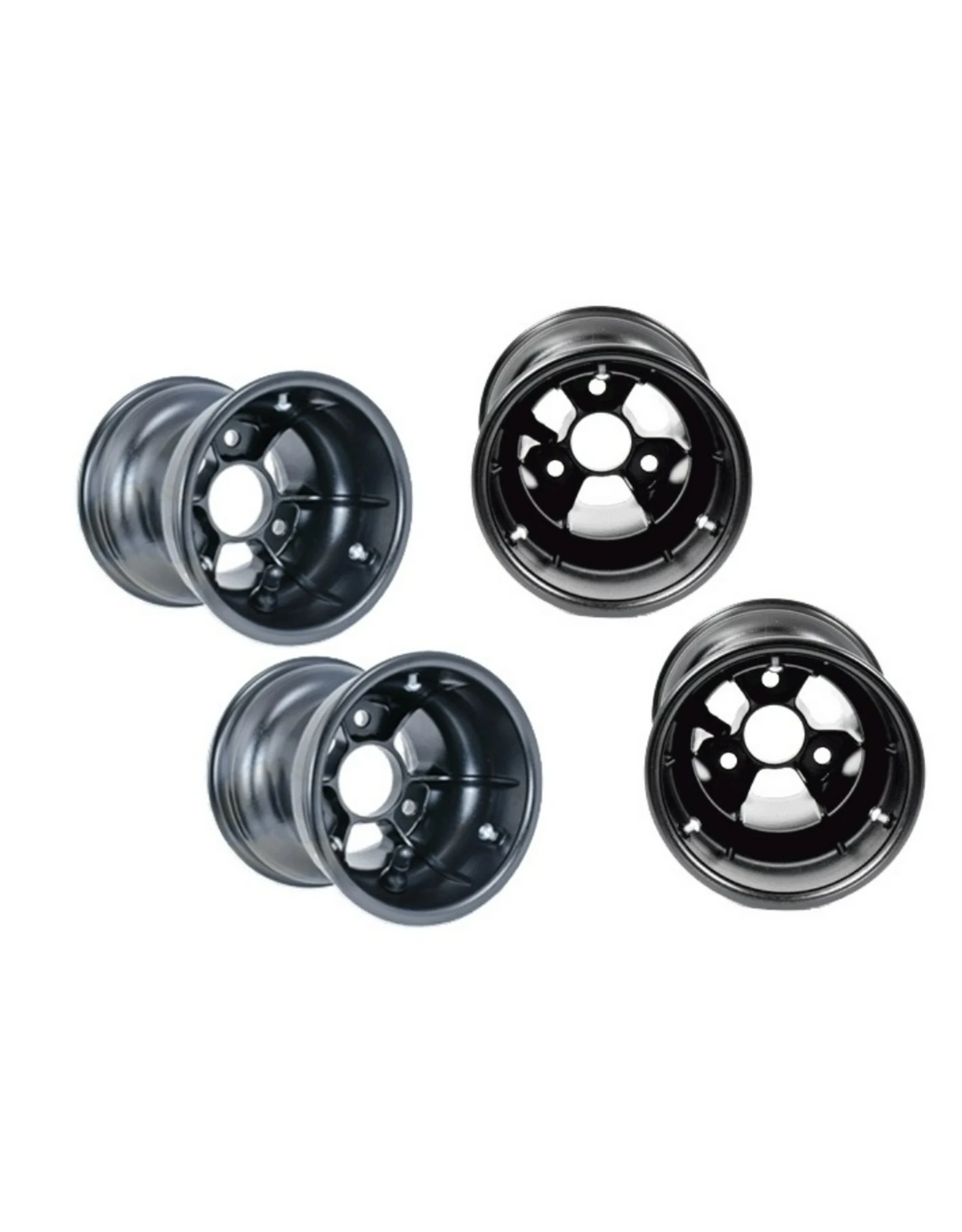 CRG velgen set magnesium 132-212mm