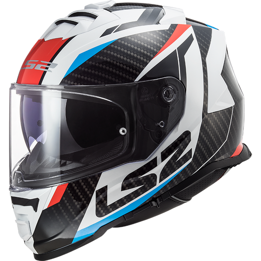 LS2 FF800 Storm II racer gloss blue/red/white