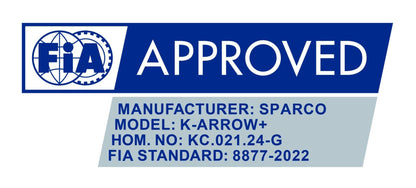 Sparco K -Arrow+ (FIA 8877-2022) kart gloves Red / Black