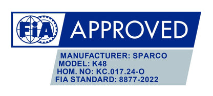 Sparco kerb advanced overall lady zwart/roze