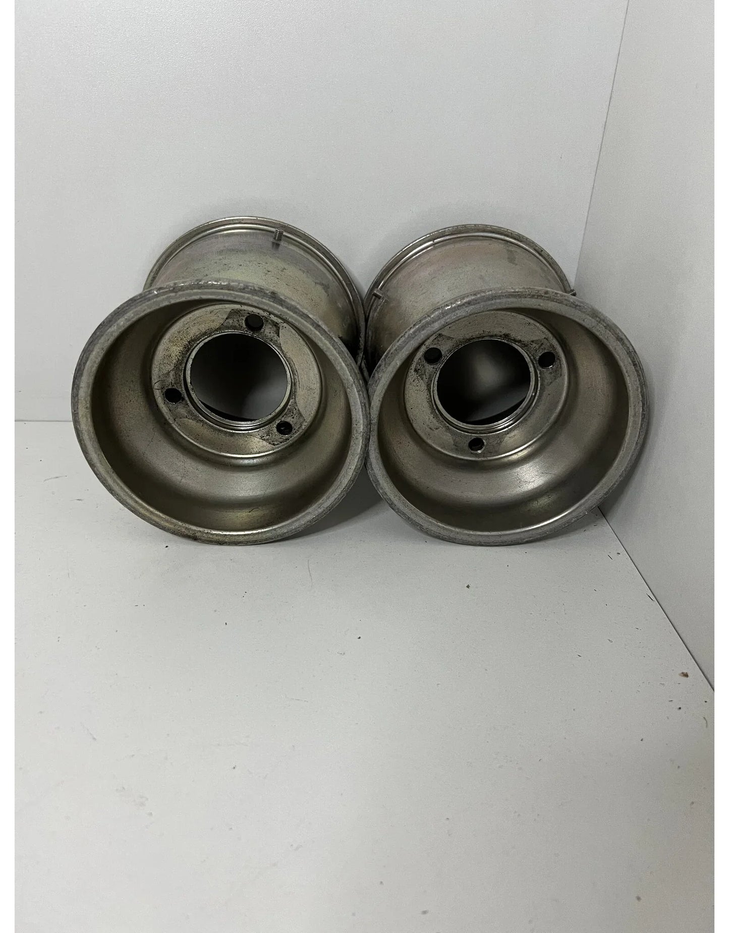 Gebruikt Kart Republic magnesium voorvelgen set 132mm steek 69mm - KartKings