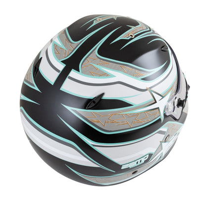 Zamp ZR-72 Matt black/grey/blue (FIA-8859/SNEL 2020)