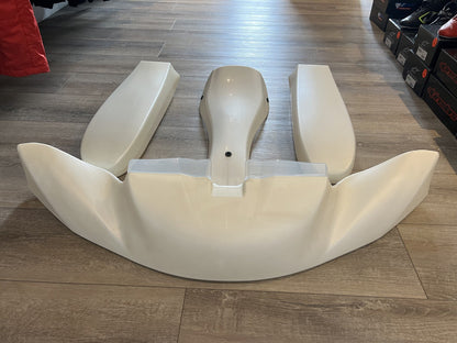 Gebruikt KG 506 plastic set wit - KartKings