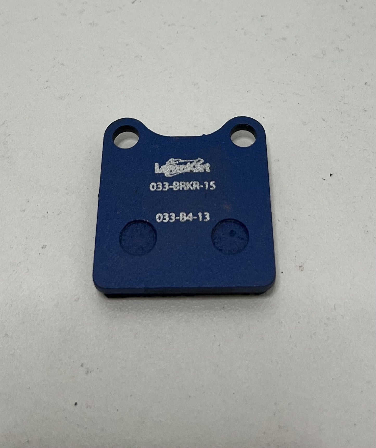 LenzoKart Mini Achter / KZ Voor remblok Blauw Medium LKF13