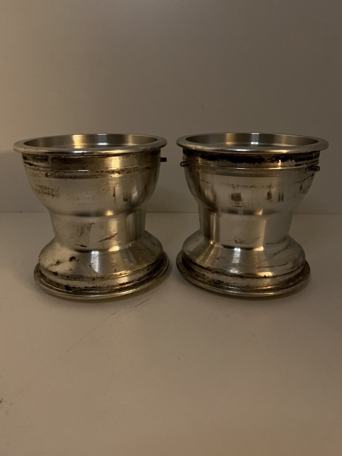 Gebruikt DWT Douglas aluminium voorvelgen met lagers 17mm