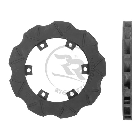 RR remschijf geventileerd floating 195 x 18 mm - KartKings