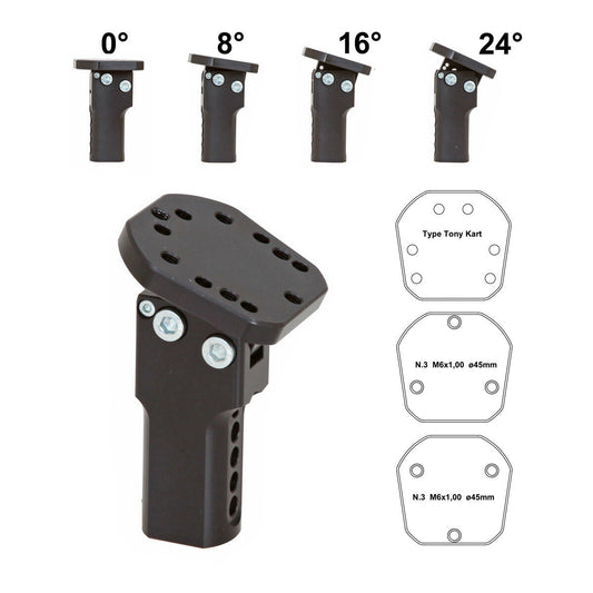 RR Steering support adjustable black long