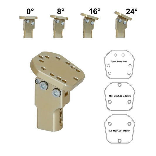 RR Steering support adjustable magnesium color short