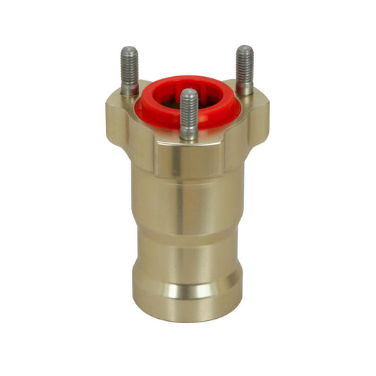 RR Aluminium Vorderradnabe 25x95MM goldfarben