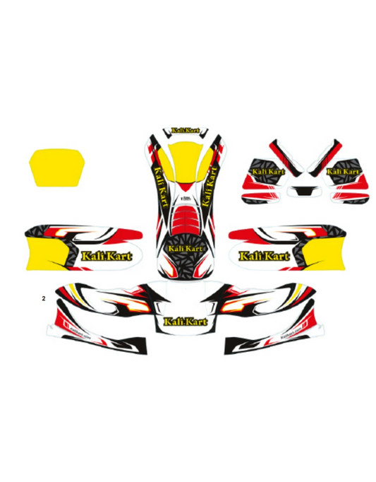 Kali Kart stickerset KG 507/509 - KartKings