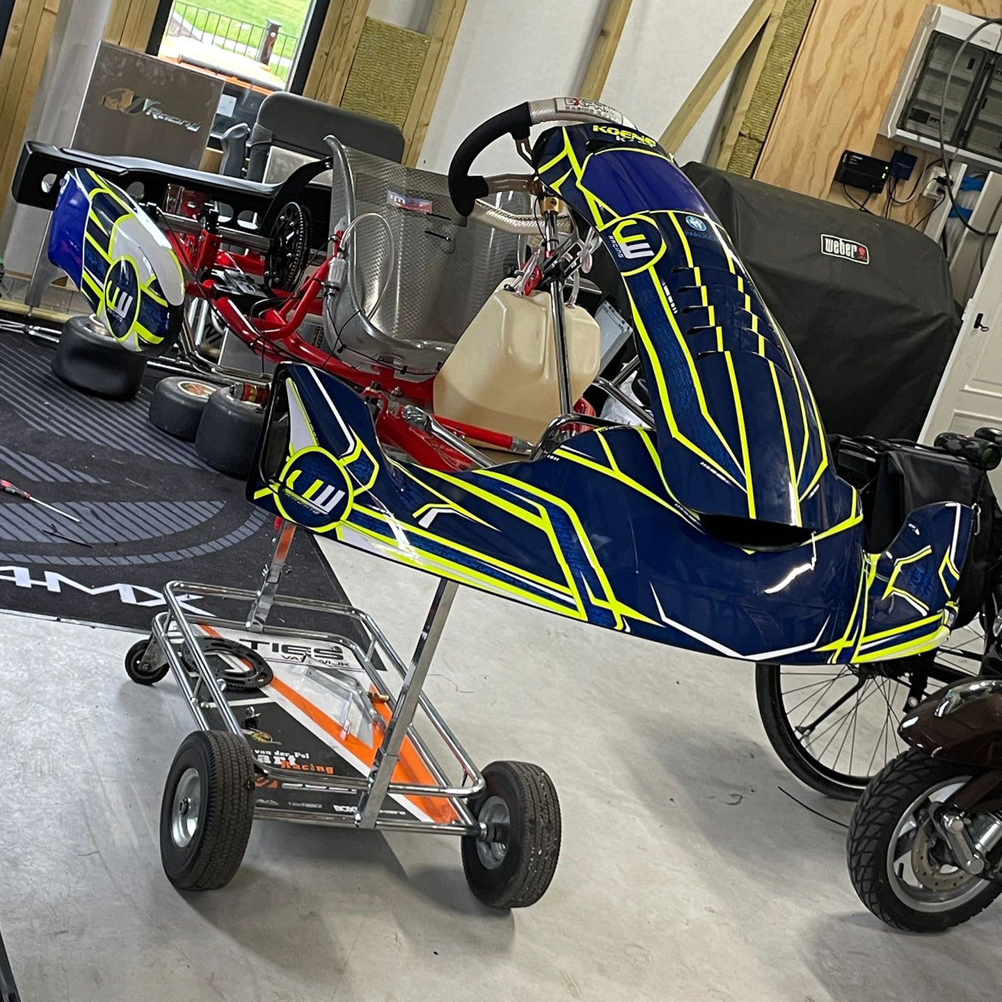 Custom kart stickerset / livery design