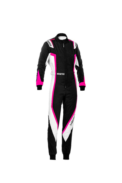 Sparco Bordsteinoverall Dame schwarz/pink