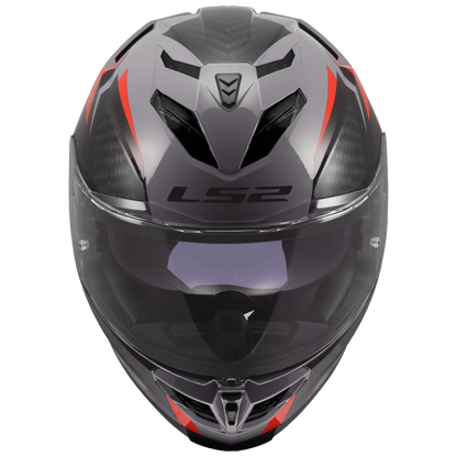 LS2 FF818 Storm III dynamo grijs rood - KartKings