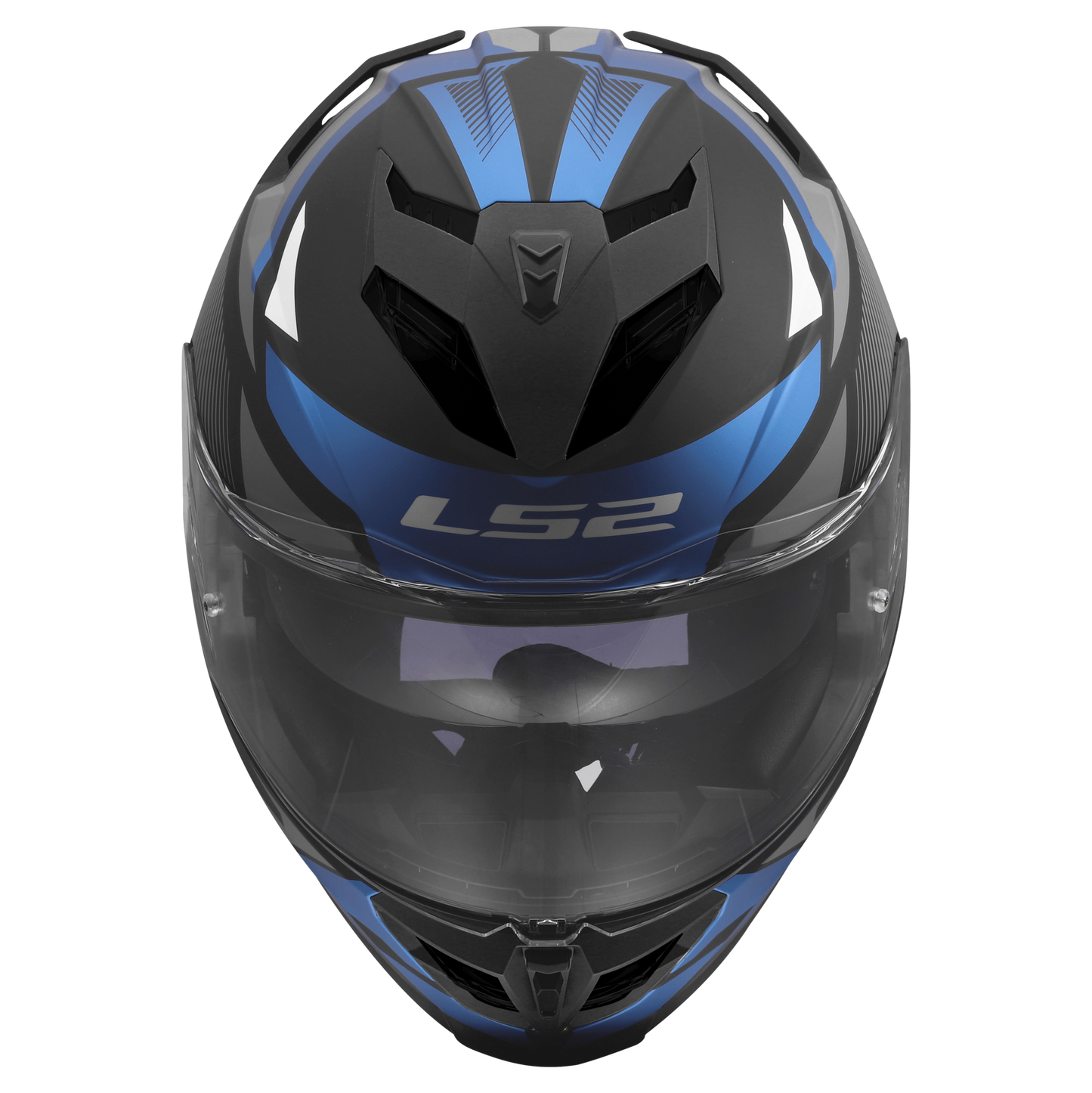 LS2 FF818 Storm III Komai zwart/blauw
