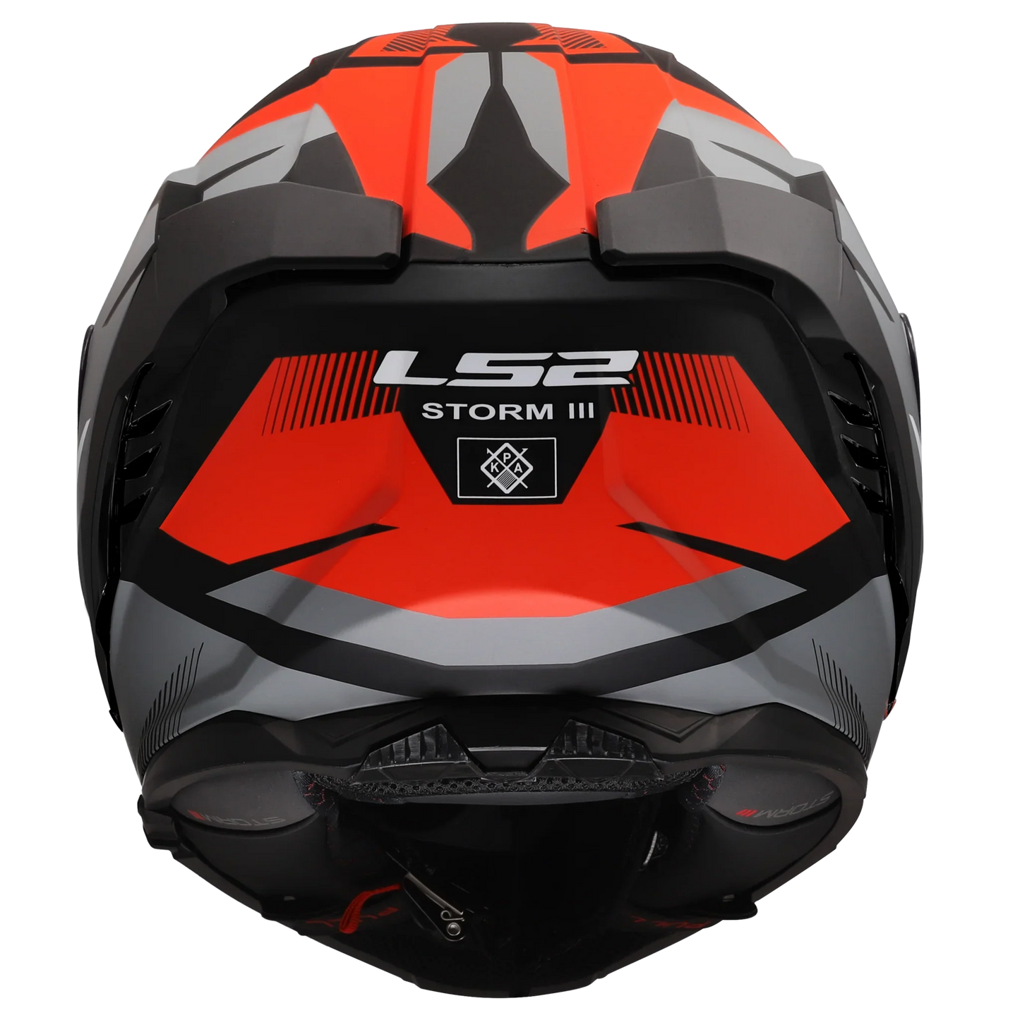 LS2 FF818 Storm III Komai zwart/rood - KartKings