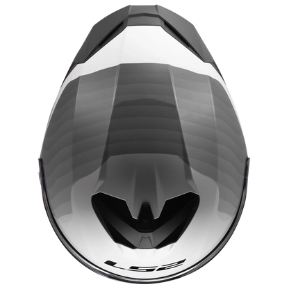 LS2 FF820 Rapid III Flow wit/zwart - KartKings