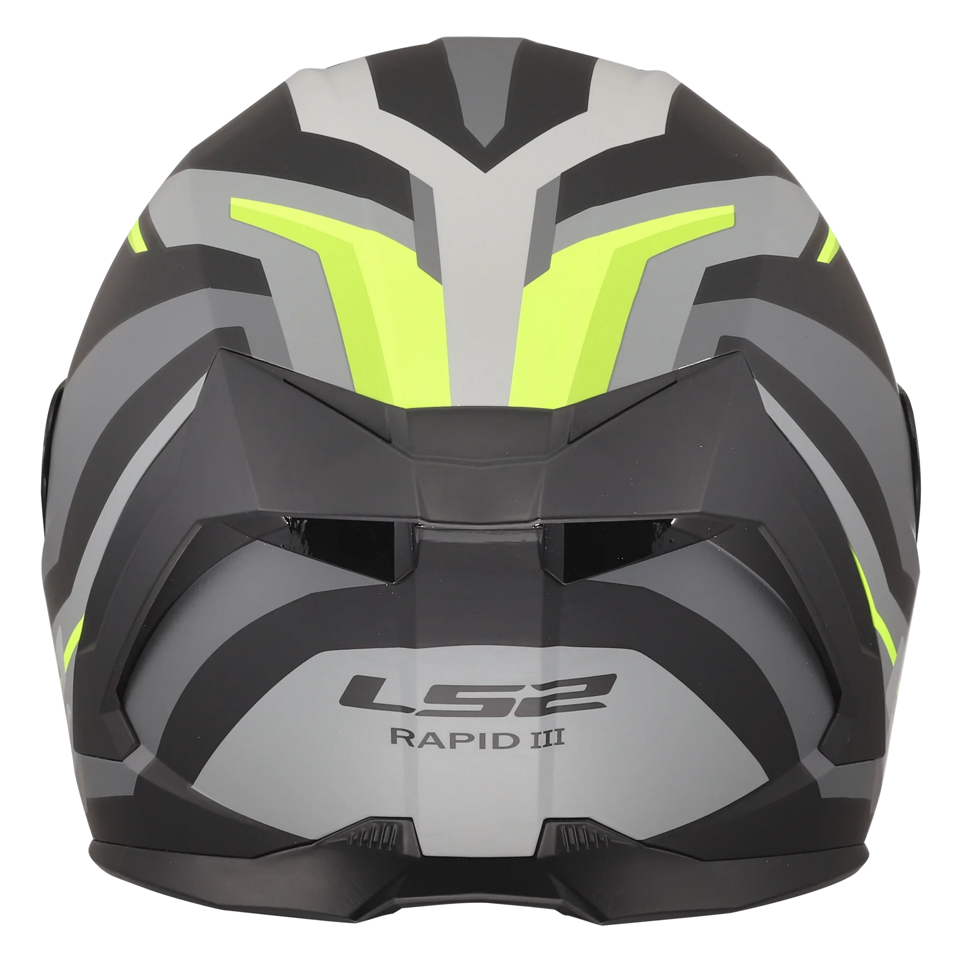 LS2 FF820 Rapid III Hyper matt zwart / fluor geel - KartKings