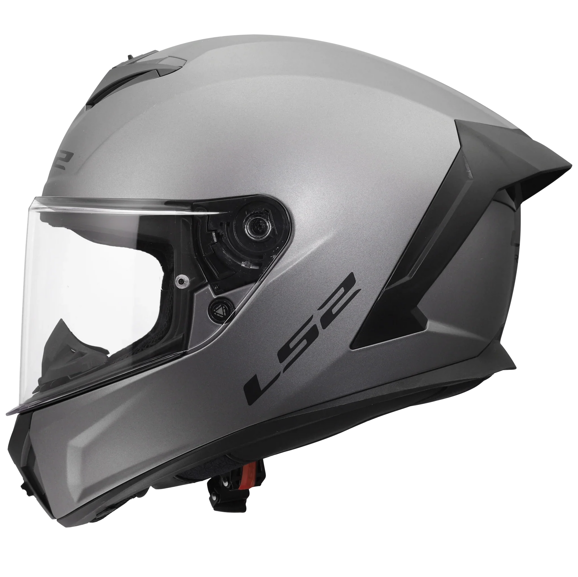 LS2 FF820 Rapid III solid matt titanium - KartKings